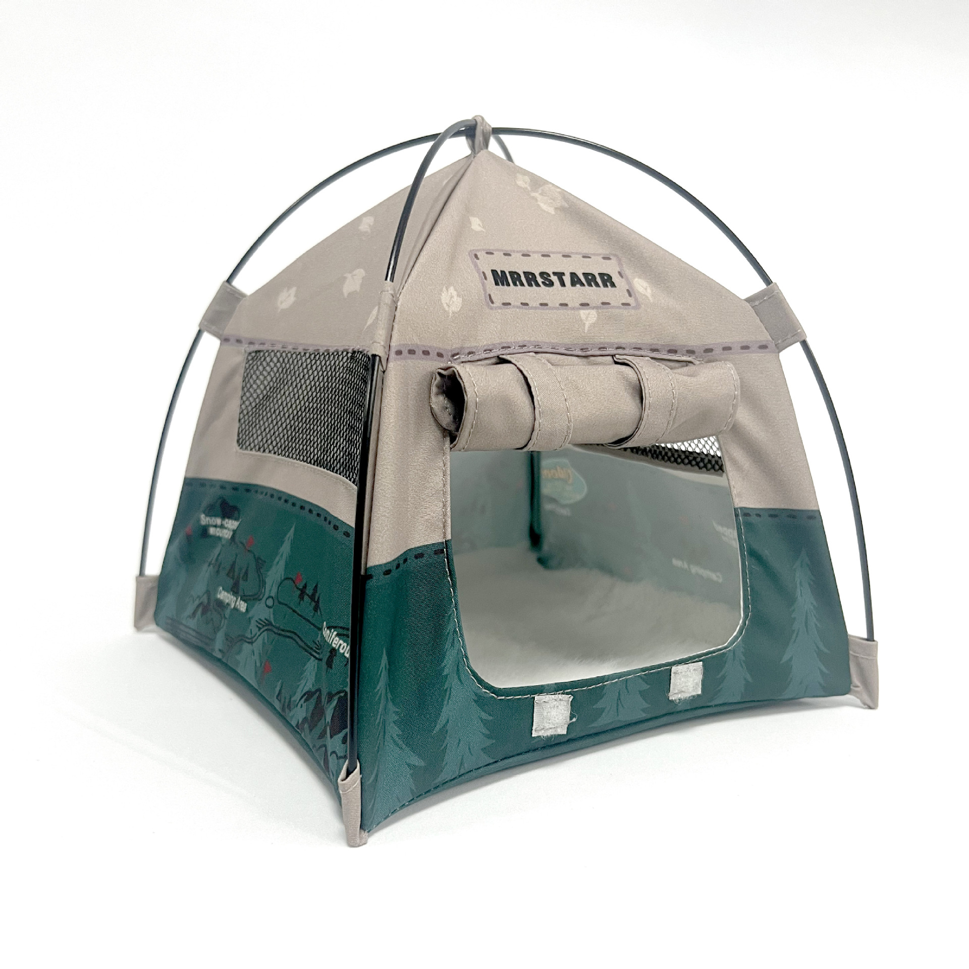 Кросс-бордерная 1:12 миниатюрная симуляция, реквизит для съемок, мини-палатка 10 см, игрушка-орнамент для кукольного домика