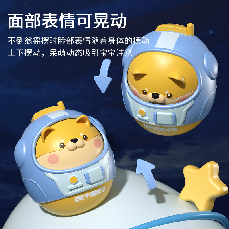 Ten-Month Pregnancy Baby Tumbler Toy to Soothe Baby Infant Tumbler Children's Day Gift Toy