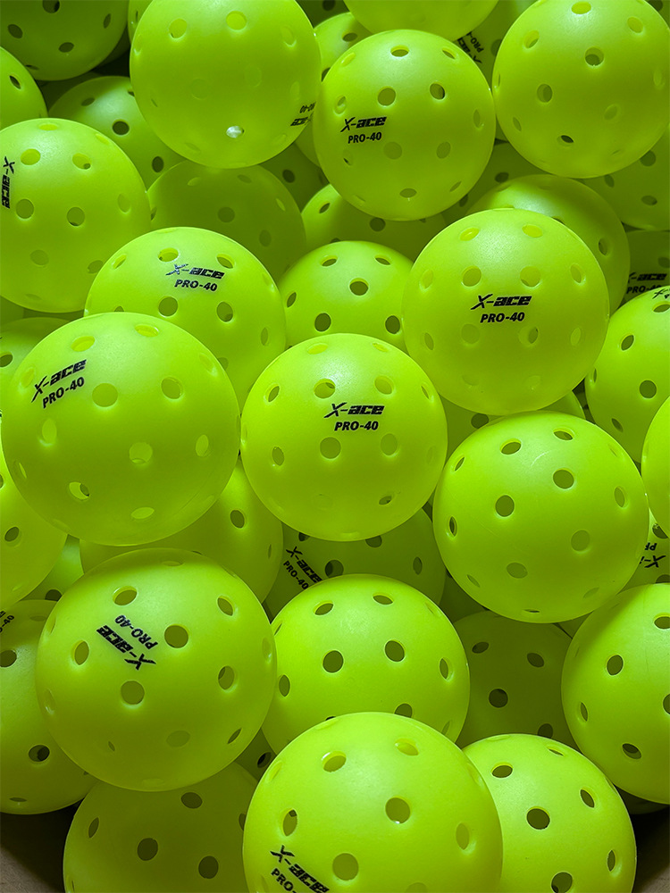 X-ACEpro40pickleball Peak Ball 40-hole rotational molding one-piece porous hole hole ball practice ball