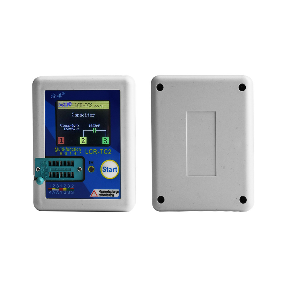 LCR-TC2 English version upgraded high precision Transistor tester full color screen component detection V2.3E