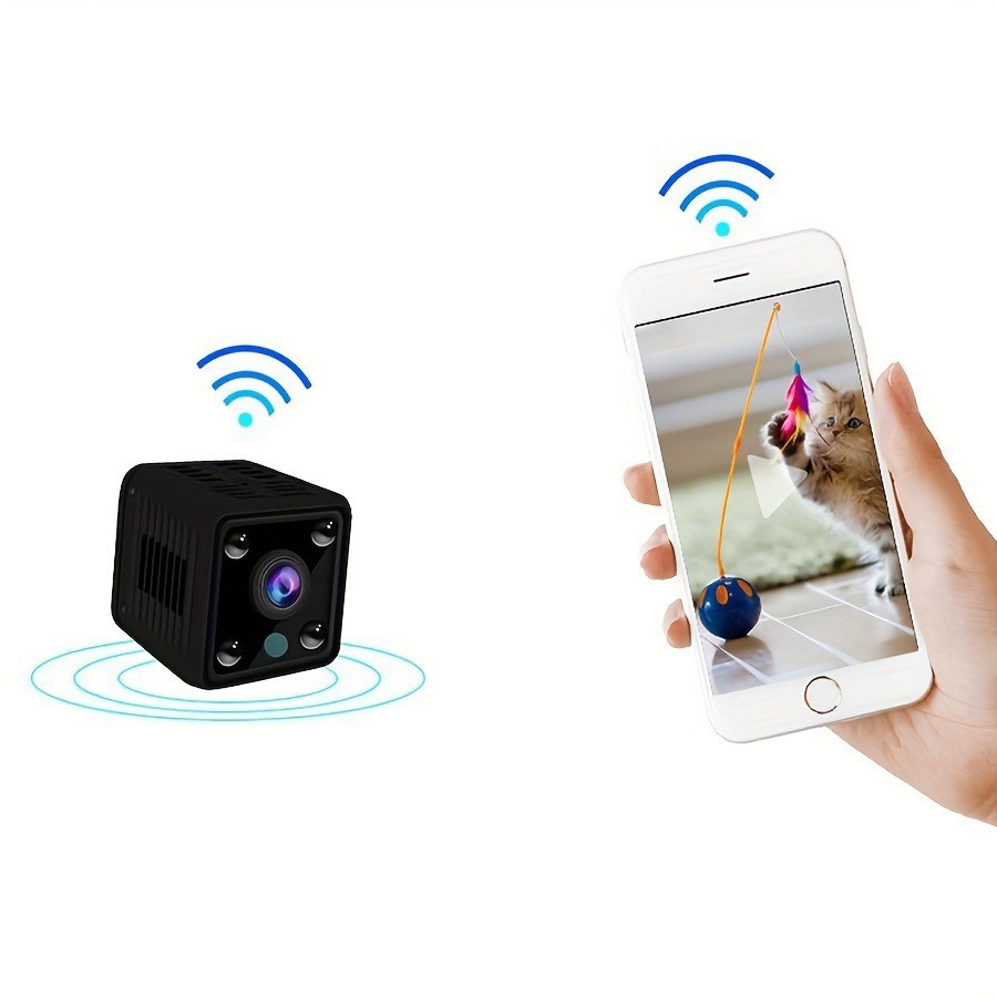 X6 Pet Cube Wifi Camera Infrared Night Vision 20,000 Hd Pixel Security Wireless Monitoring Smart