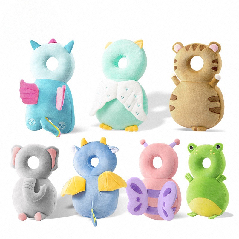 Cross-Border Popular Baby Anti-Fall Pad Baby Anti-Fall Headrest Toddler Learning to Walk Anti-Collision Headrest Head Protection Pad