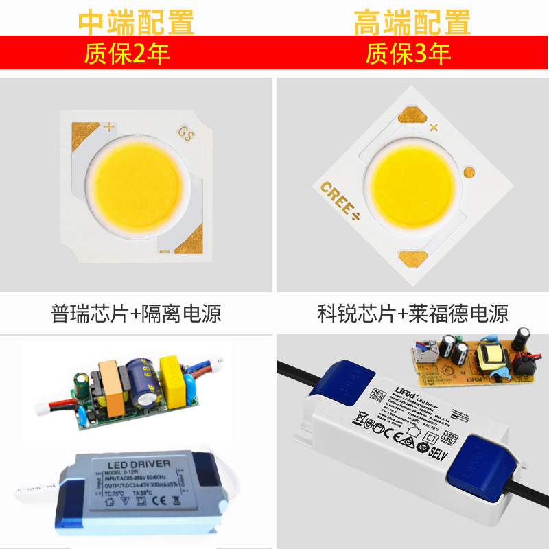 Aluminum square light led square light special light grid light wall washing light downlight bucket light spotlight light square light