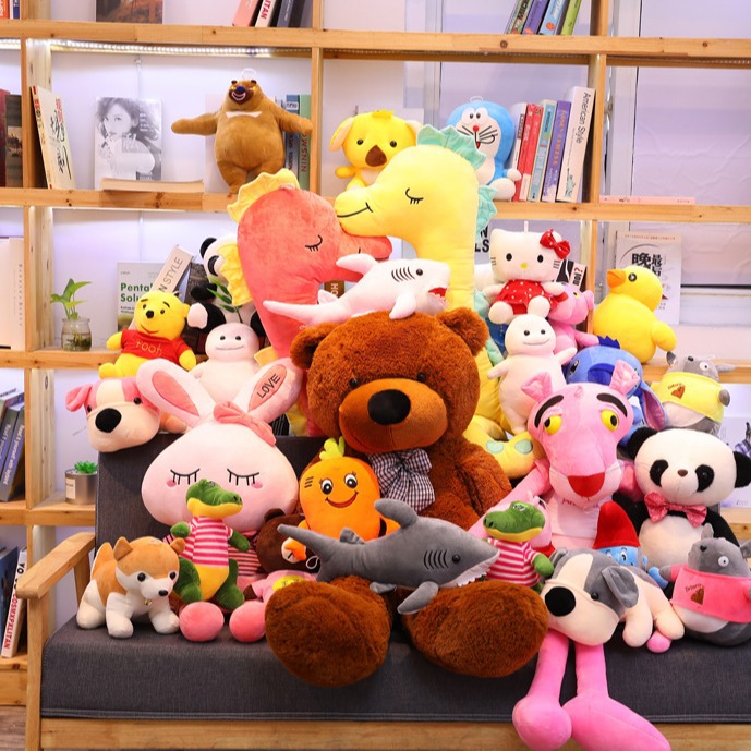 Plush Toy Claw Machine Doll 8inch Night Market Stall Ring Toss Doll Wedding Celebration Toss Doll Event Wedding Gift 8