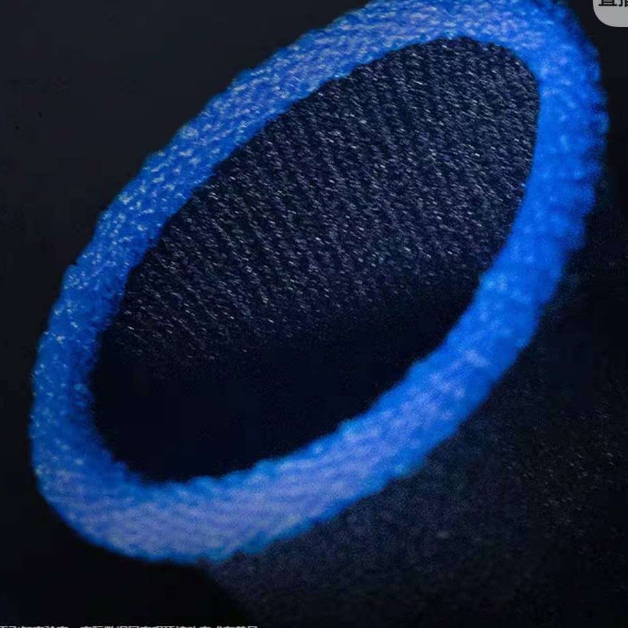 Conductive carbon fiber spandex nylon coated yarn touch screen gloves e-sports game finger gloves knitted factory direct sales