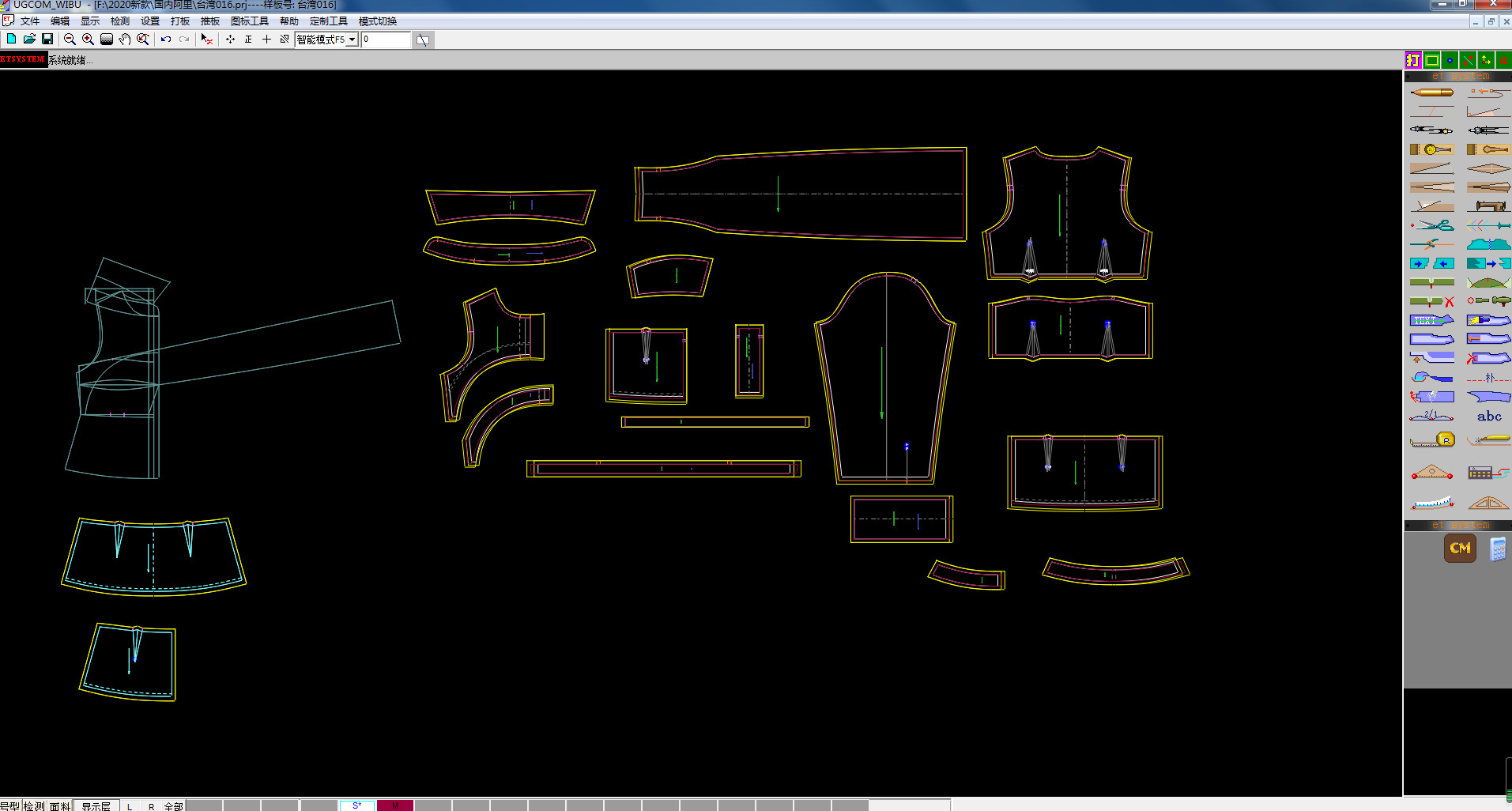 Шаблон Jk, юбка в клетку Jk, брюки, платье, хлопковое пальто, двусторонний шершава, оригинальный дизайн студии, европейский и американский стиль