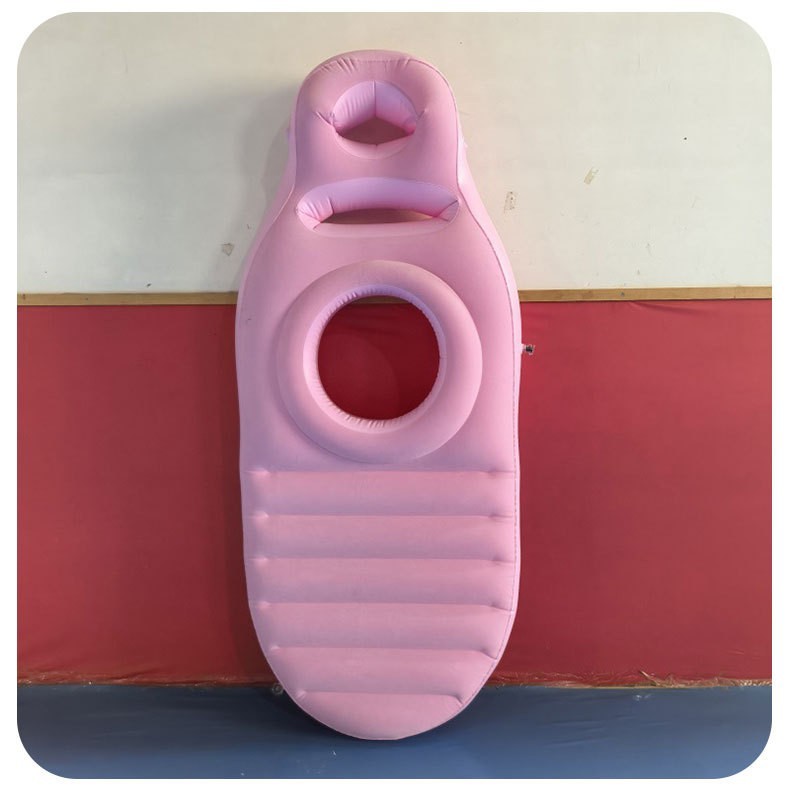 Inflatable Pregnant Women's Cushion Environmentally Friendly PVC Pregnant Women's Mattress Lying Mat Concave Flocking Thickened Indoor and Outdoor Universal Mat