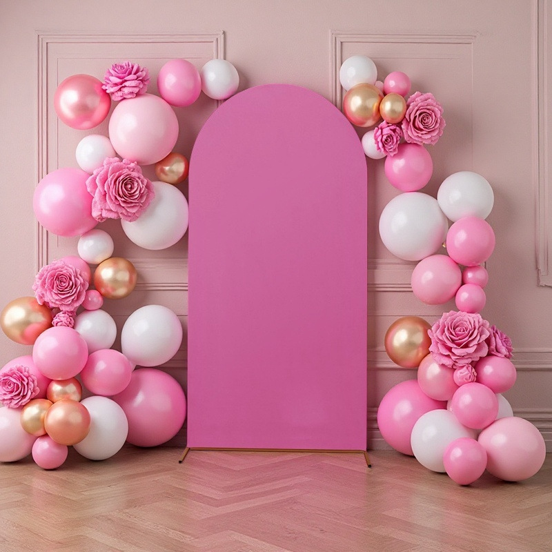 Специальное свадебное украшение, универсальный полиэстеровый чехол для фона