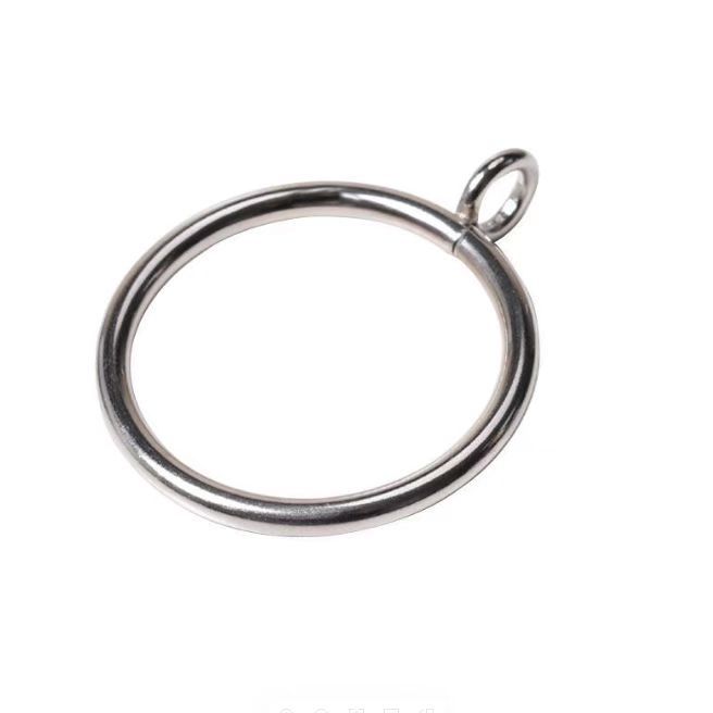 Metal solid curtain hanging ring Roman rod ring ring ring ring closed hook ring Roman ring ring ring accessories ring ring universal
