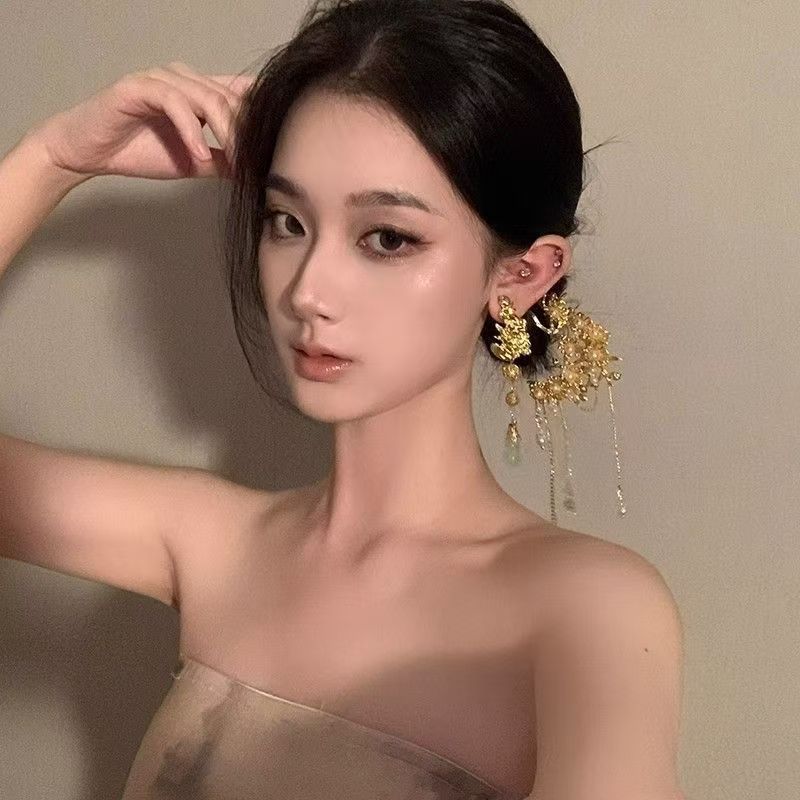Plum Blossom Tassel Hairpin, Ancient Style Hairpin, High-End Daily Versatile Han Dynasty Cheongsam Accessories, Hairpin Hair Accessories for Women