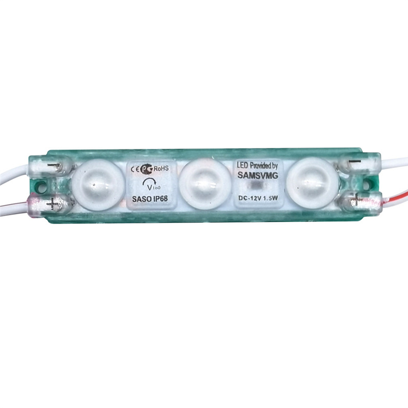 Cross-border 2835 Ultrasonic Module 1.5W Cold White Light High Brightness Waterproof IP68 Advertising Light Source Manufacturer With Word Module