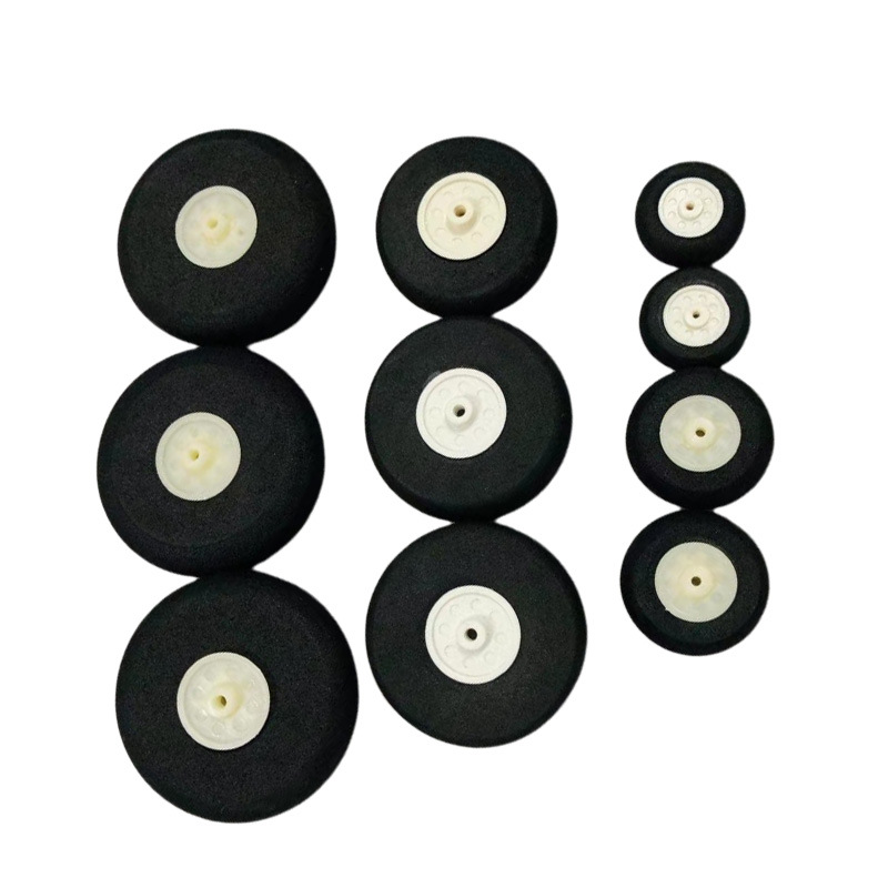 Cross-Border aircraft model tire EVA foam sponge tire high elastic EVA polished tire factory goods