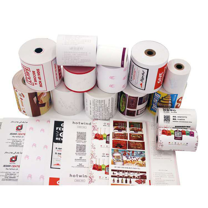 Factory wholesale thermal cash register paper 80*80 thermal printing paper 80x 80 US group hungry take-out receipt paper 80
