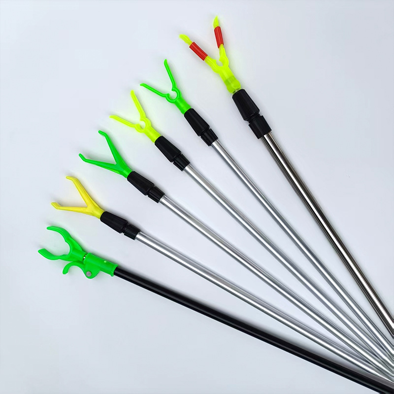 Cross-Border Wholesale Sea Rod Holder, Fishing Rod Long Rod Y-Shaped Holder, U-Shaped Raft Rod, Simple Hand-Held Dual-Use Fishing Stand