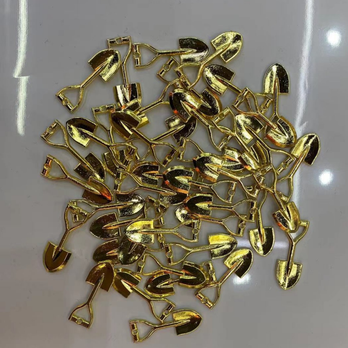 Alloy small shovel men's and women's bracelet necklace DIY catch Zhou Li