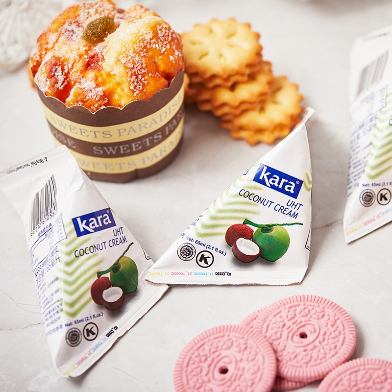 Free Shipping Kara Jiale Coconut Milk 65ml Indonesian Imported Coconut Milk Sago High Concentration Thick Coconut Milk Coconut Milk