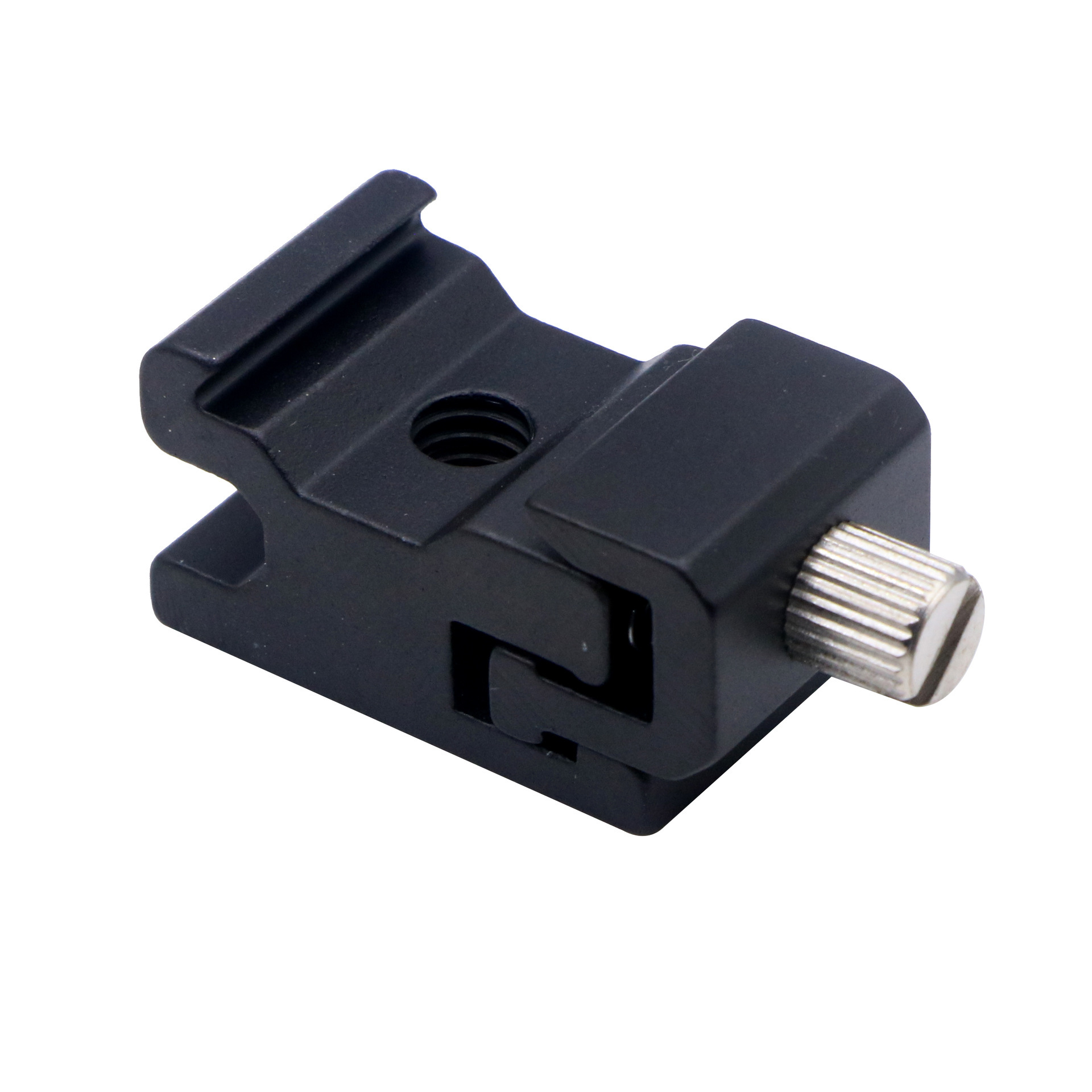 Camera On-Camera Flash Cold Shoe Base Tripod Mount Adapter Full Metal Hot Shoe Adapter 1/4 Screw