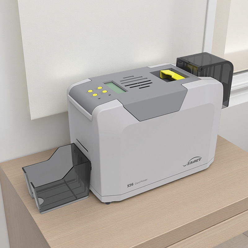Seaory S26 Card Printer Pvc Card Making Machine Access Control Work Health Card Factory Brand High-Definition Ic