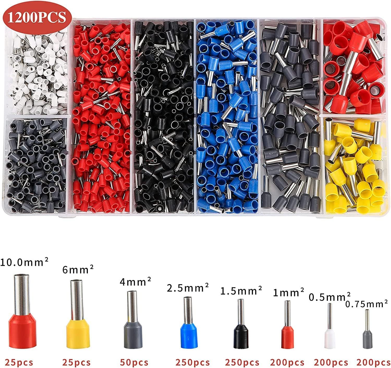 Aderendhülsen-Crimpwerkzeug-Set, Selbsteinstellende Sechska