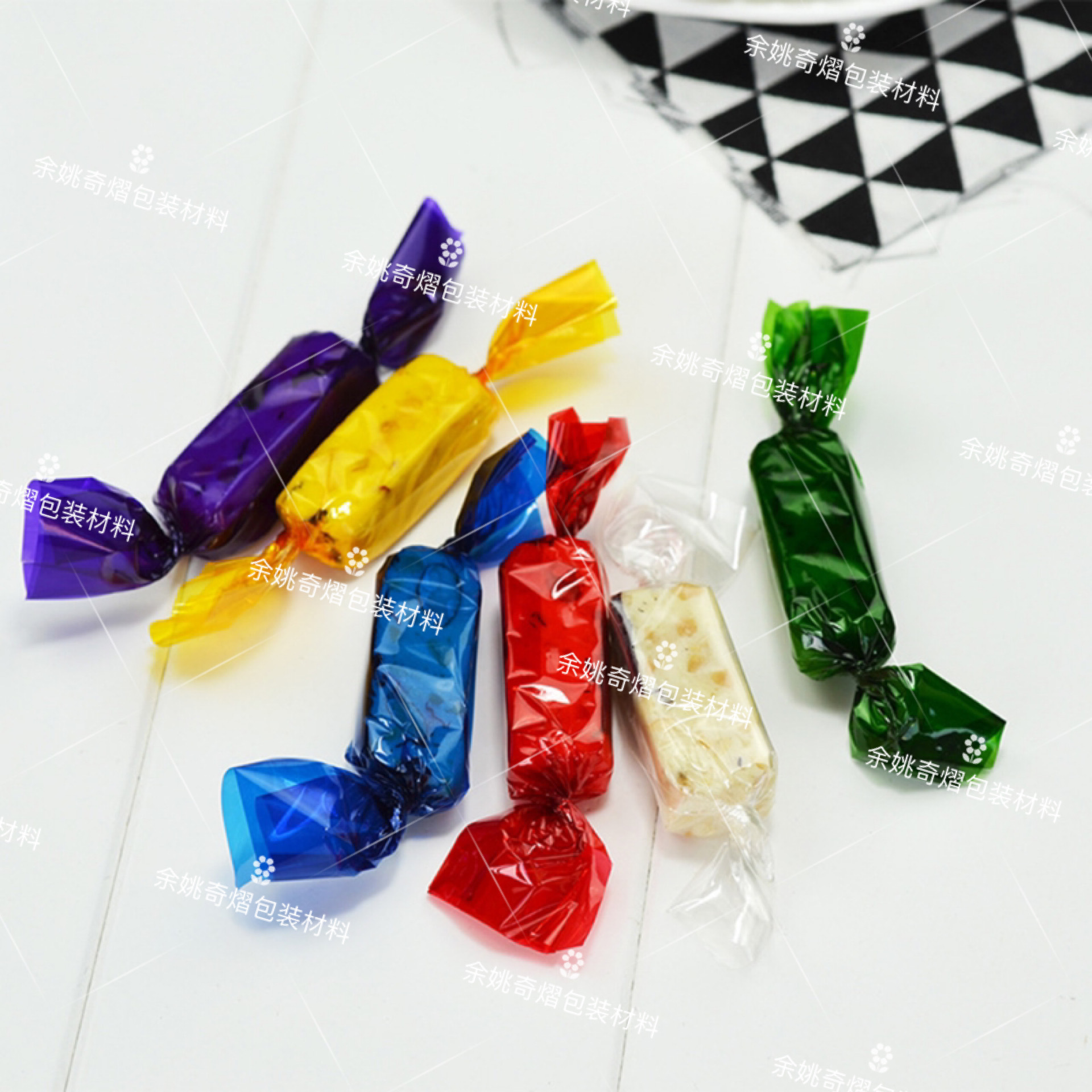 Candy paper colored cellophane diy candy gift packaging handmade play paper kindergarten handmade material paper supply