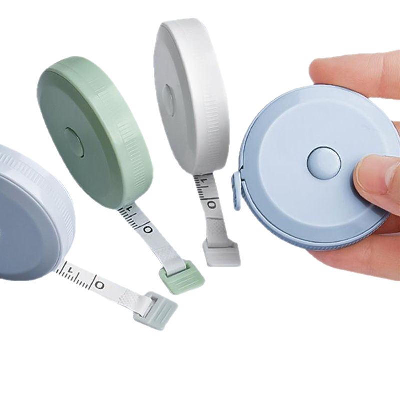 Small tape measure mini tape measure soft ruler meter multi-function 2m cute measuring three-way waist chest measuring cloth ruler