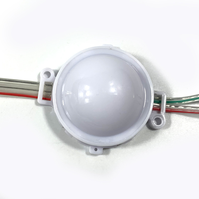 Point Light Source Pixel Light Led Point Light Source 5cm Milky White Shell Led Point Light Source 50mm Colorful Point Light Source