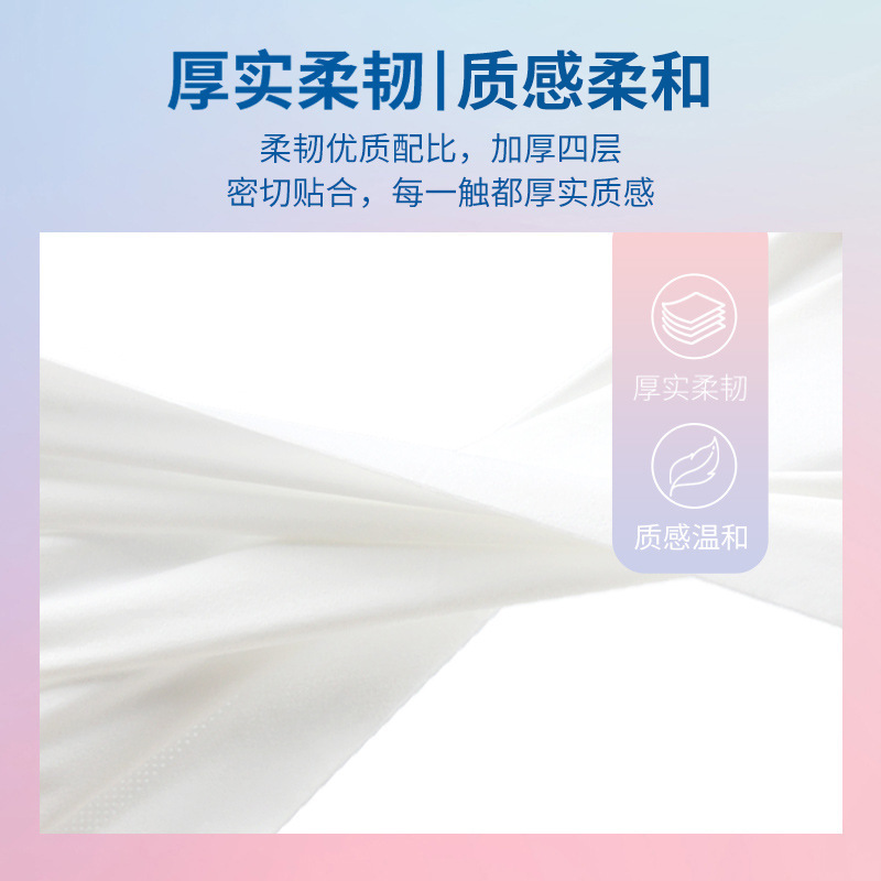 Toilet Paper Made from Virgin Wood Pulp for Home Use, Coreless Toilet Paper Rolls, Wholesale Box Quantity == Rolls