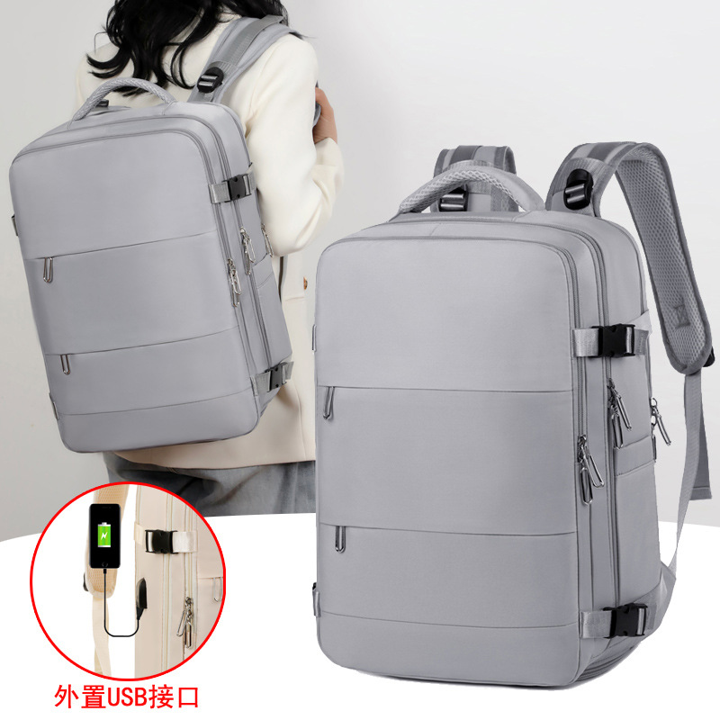 Travel Backpack Large Capacity Men's and Women's Business Commuter Leisure Backpack Multi-compartment School Bag Laptop Bag