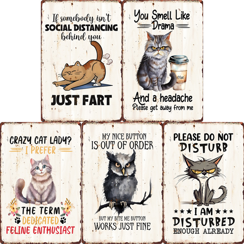 Putian iron painting vintage animal iron decorative painting home indoor American wall pendant cross-border supply wholesale