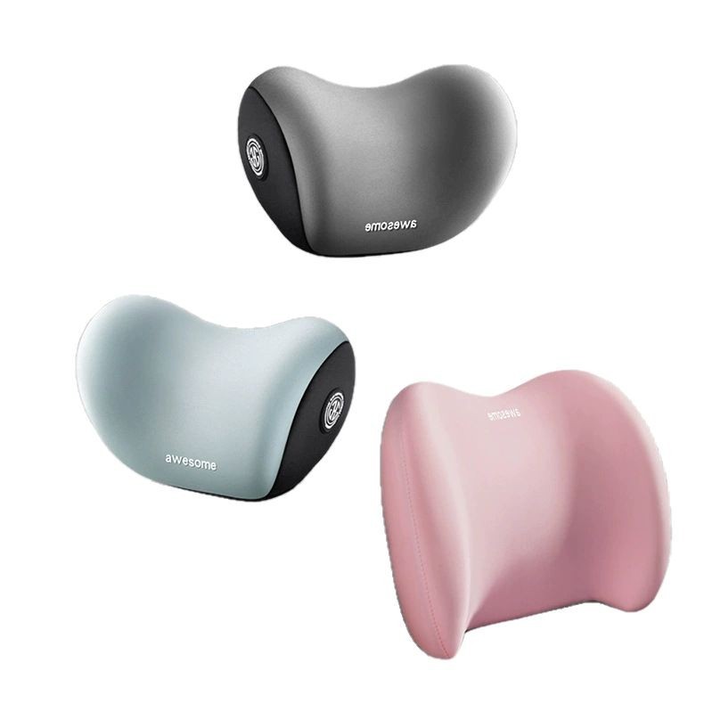 Car Headrest and Lumbar Pillow Neck Pillow Memory Foam Neck and Lumbar Support Car Set Cervical Spine and Lumbar Support High-End Feel