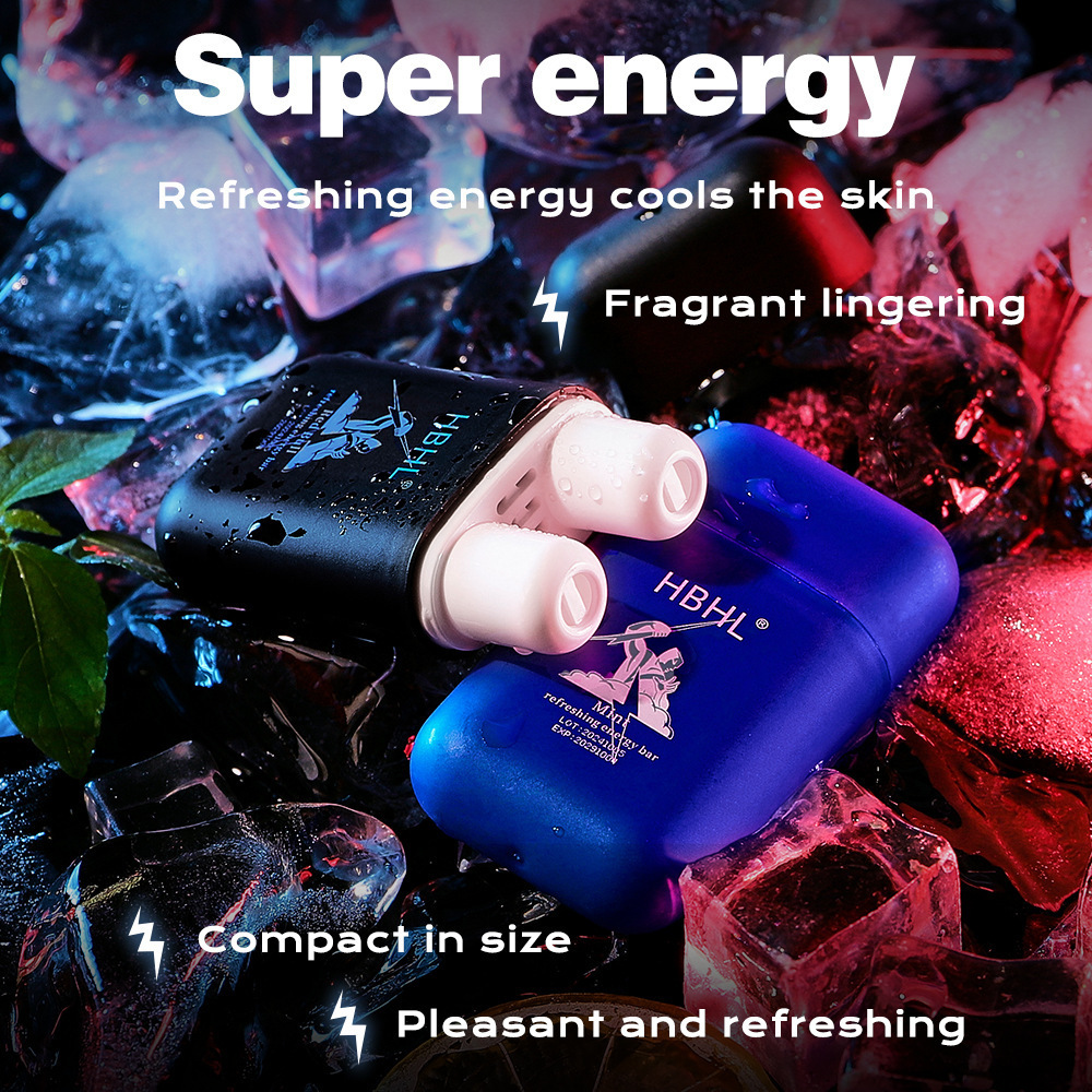 Tk Cross-Border Popular English Double-Hole Nasal Suction Stick, Energetic and Refreshing Energy Stick, Fatigue Refreshing and Refreshing Oil Nasal Stick