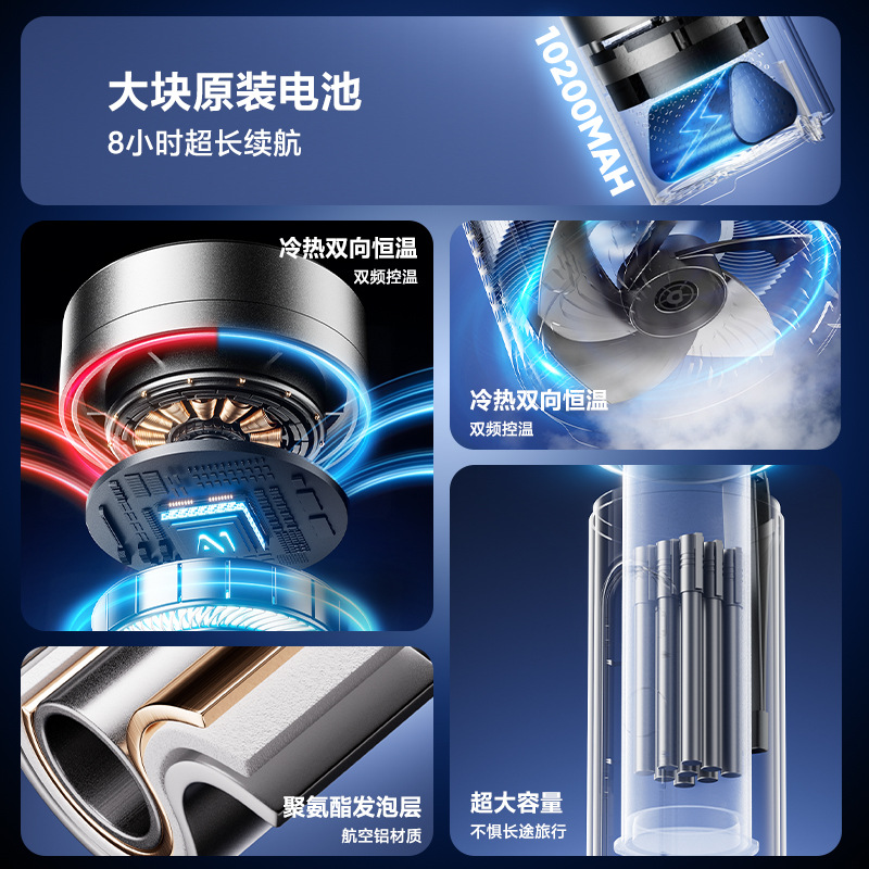 2025 New Insulin Refrigerated Box Portable Rechargeable Mini Refrigerated Cup Can Be Used on Airplanes to Keep Warm and Support Cross-Border