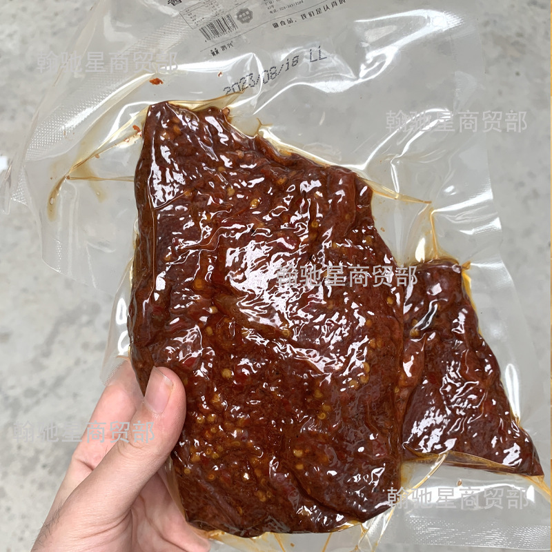 Sichuan vacuum sauce meat wholesale spicy five-spiced marinade full-cooked sauce pork chunk meat sauce marinated meat manufacturers