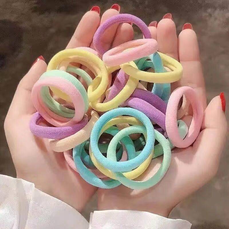 Stretch Towel Hair Band Korean Style Headband Seamless Rubber Band Hair Tie Adult Women's Simple Children's Jewelry