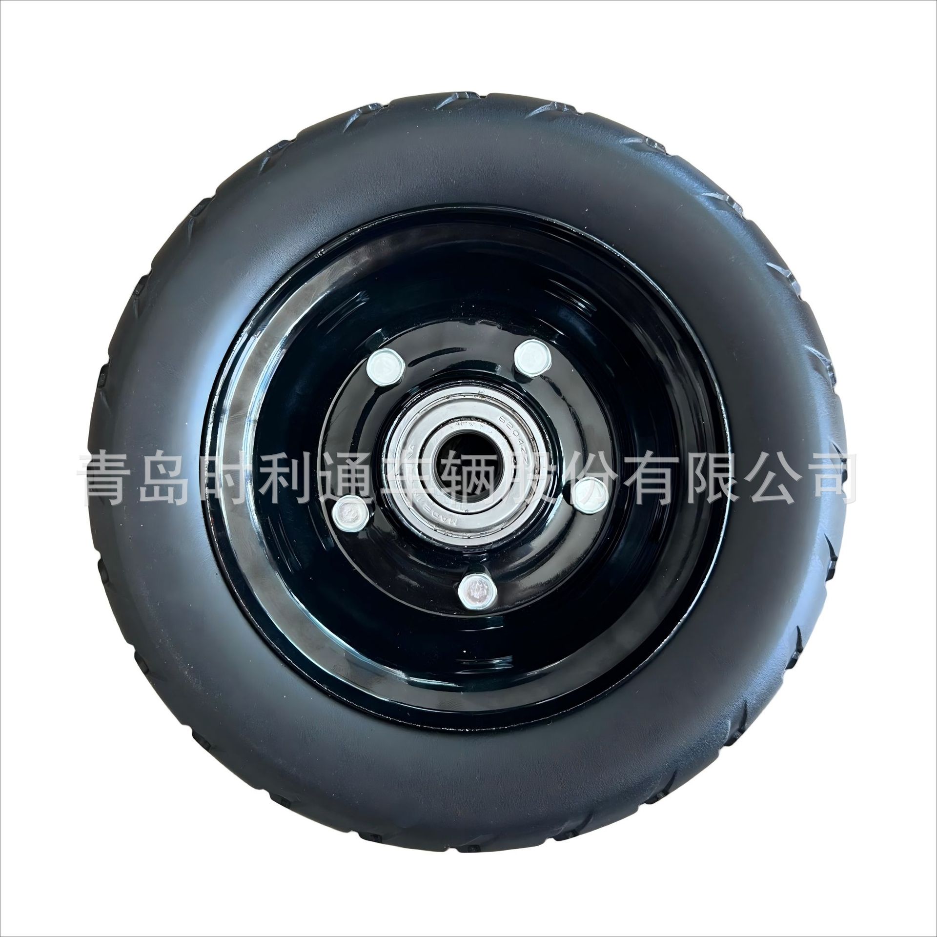 Factory Sales 10inch Pu Foam Wheels Customizable Solid Wheels Trolley Tool Cart Warehouse Cart Tires