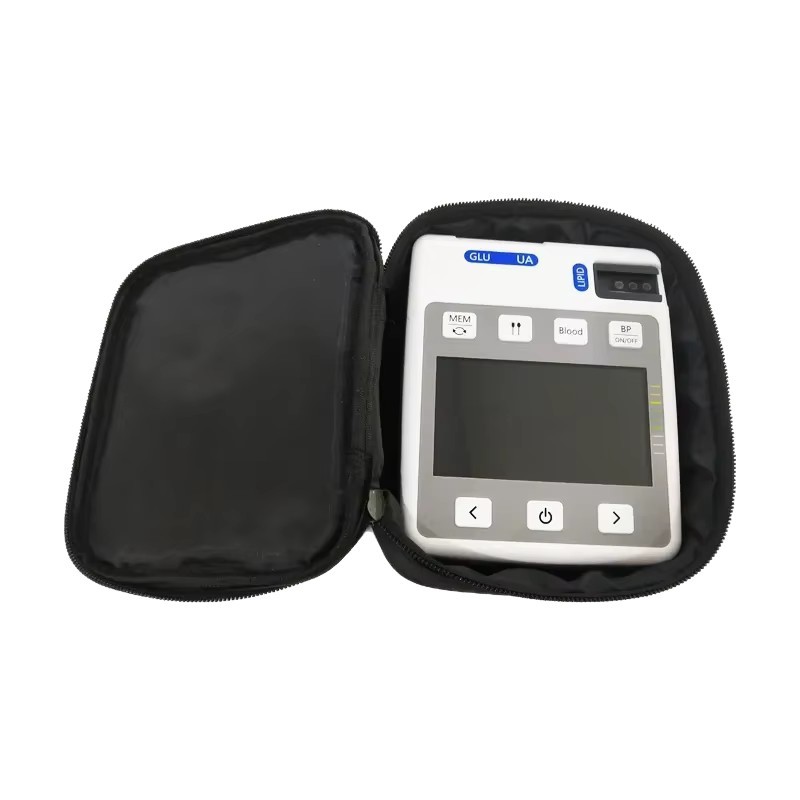 New Four-In-One Multi-Function Analyzer for Blood Glucose Monitoring, Uric Acid, Cholesterol and Blood Pressure Detection