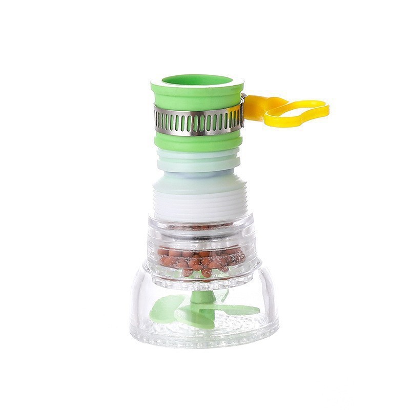 Shower Kitchen Faucet Anti-Splash Artifact Rotatable Water Purifier Household Bathroom Tap Water Filter Nozzle