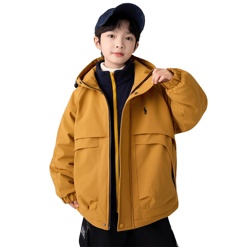 Qishixiong-C5024 Late Autumn Quilted Thickeneded Three-In-One