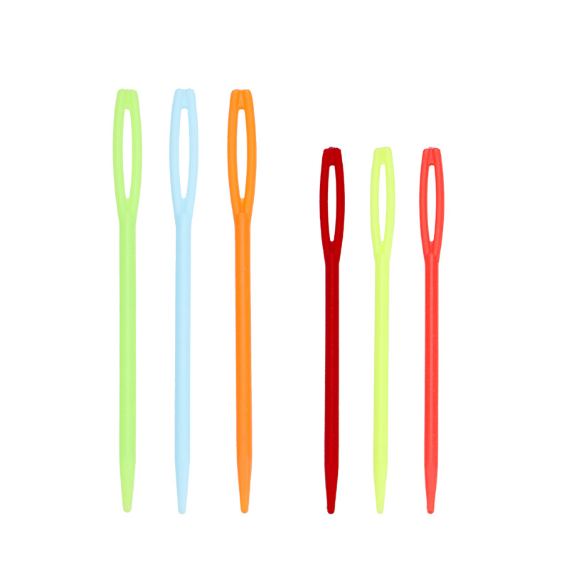 Plastic needle color sweater knitting tool sewing needle sewing needle wool needle 5.5/7/9/15cm