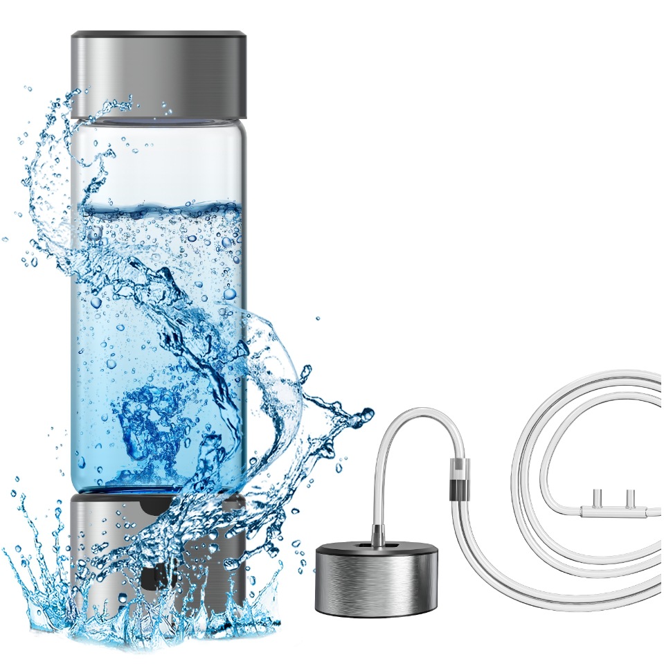 New fifth generation hydrogen rich water cup one cup dual-purpose hydrogen water generator electrolytic hydrogen generator cross-border hot water bottle