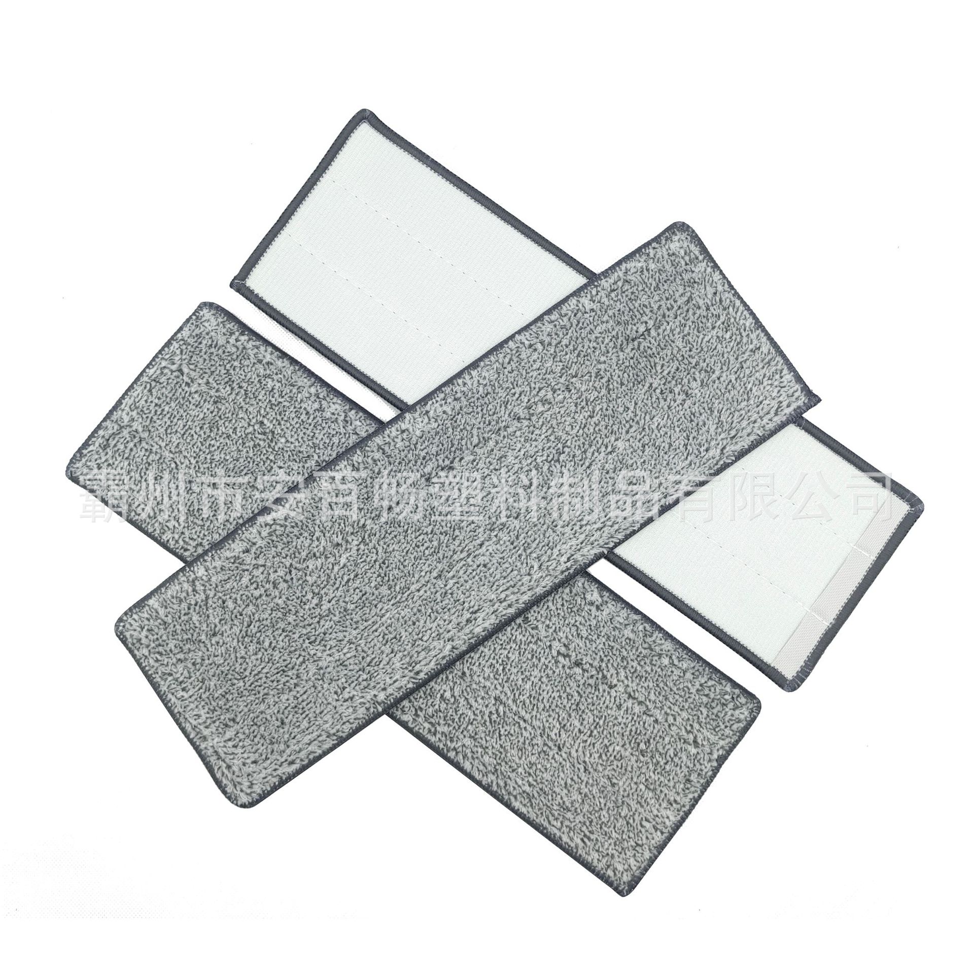 Flat Mop Head Replacement Cloth Mop Adhesive Household Floor Mop Wooden Floor Tile Lazy People Wipe Floor Mop Head
