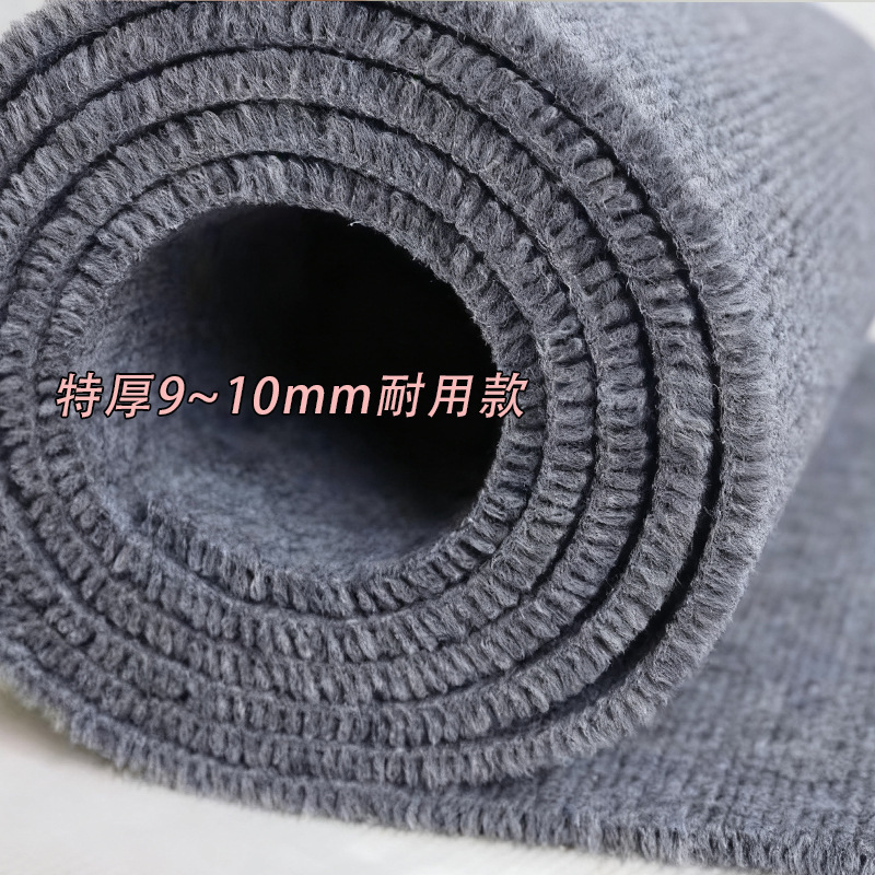 Ковёр в полоску дымчато-серого цвета для гостиной, детской, студии, звукоизоляционный, большой площади, коммерческий, утолщённый