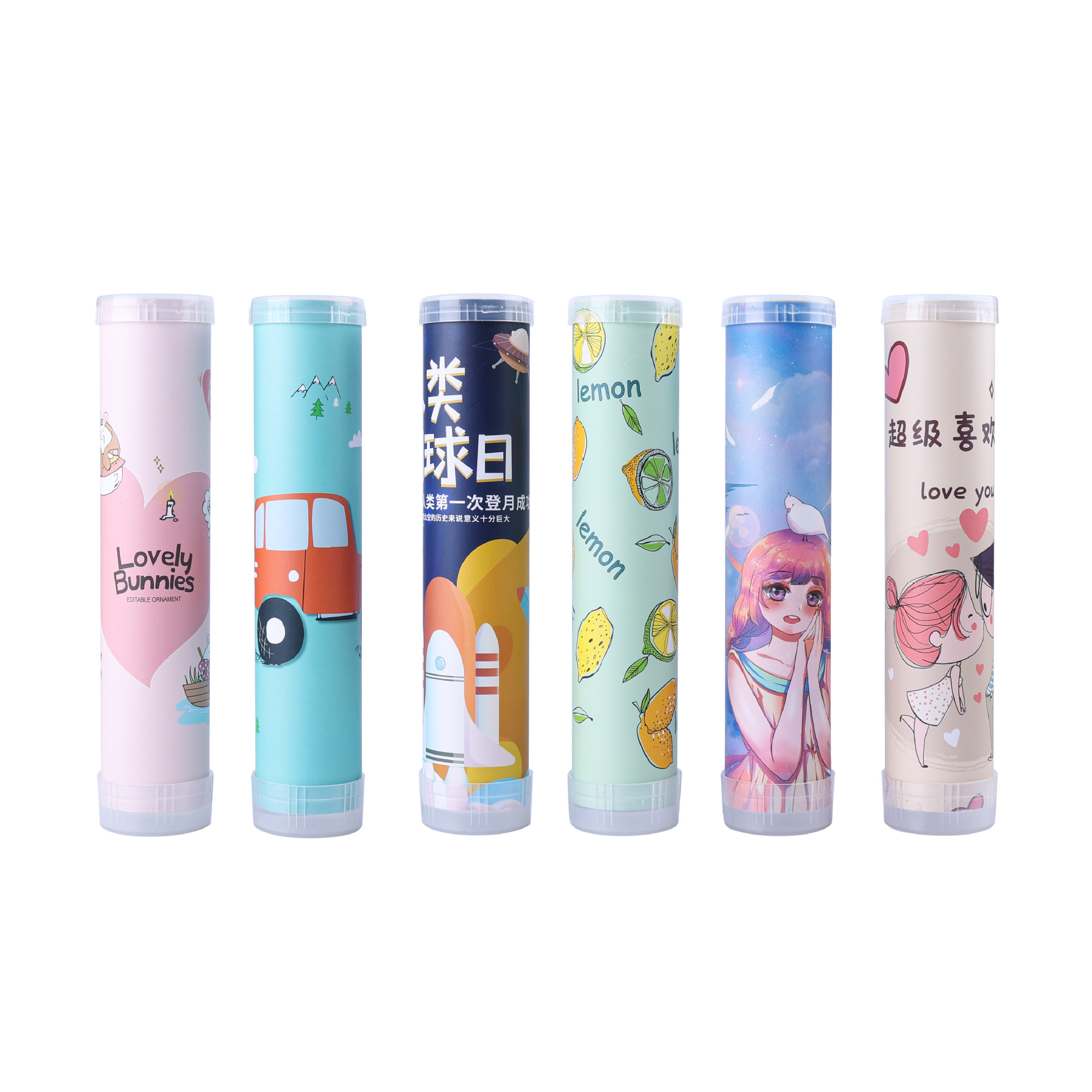 Children's Educational homemade kaleidoscope DIY handmade kaleidoscope making materials kindergarten interest class toys wholesale