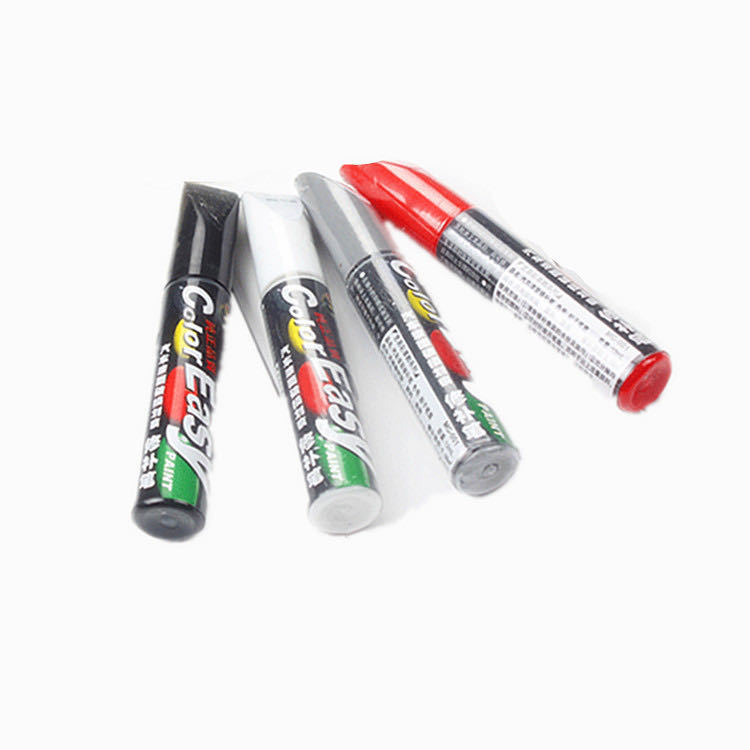 Car Scratch Repair Paint Pen Pearl White Red Black Silver Car Paint Surface Removal Simple Repair Paint Repair Tool