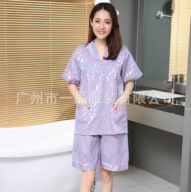Sweat Steaming Clothing Unisex Moxibustion Clothing Sauna Clothing Massage Foot Bath Clothing Hotel Bathrobe Physiotherapy Clothing Fumigation Clothing Wholesale