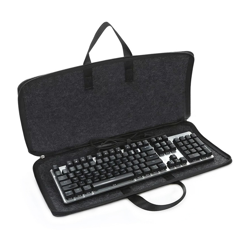 New felt keyboard storage bag machinery 87/98/104/108 electric competition equipment dustproof protective cover handbag