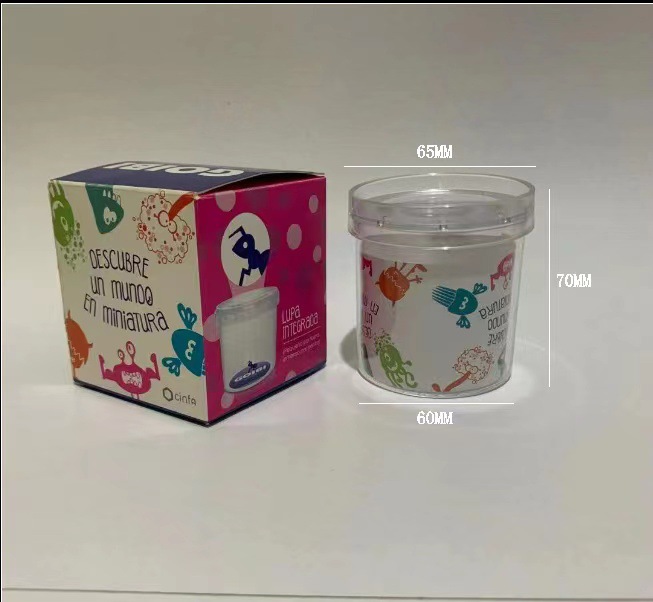 Insect Observation Box Kidsren's Observation Bottle Enlarged Observation Cup Enlarged Jar Kindergarten Primary School Students Science Experiment Teaching Aids