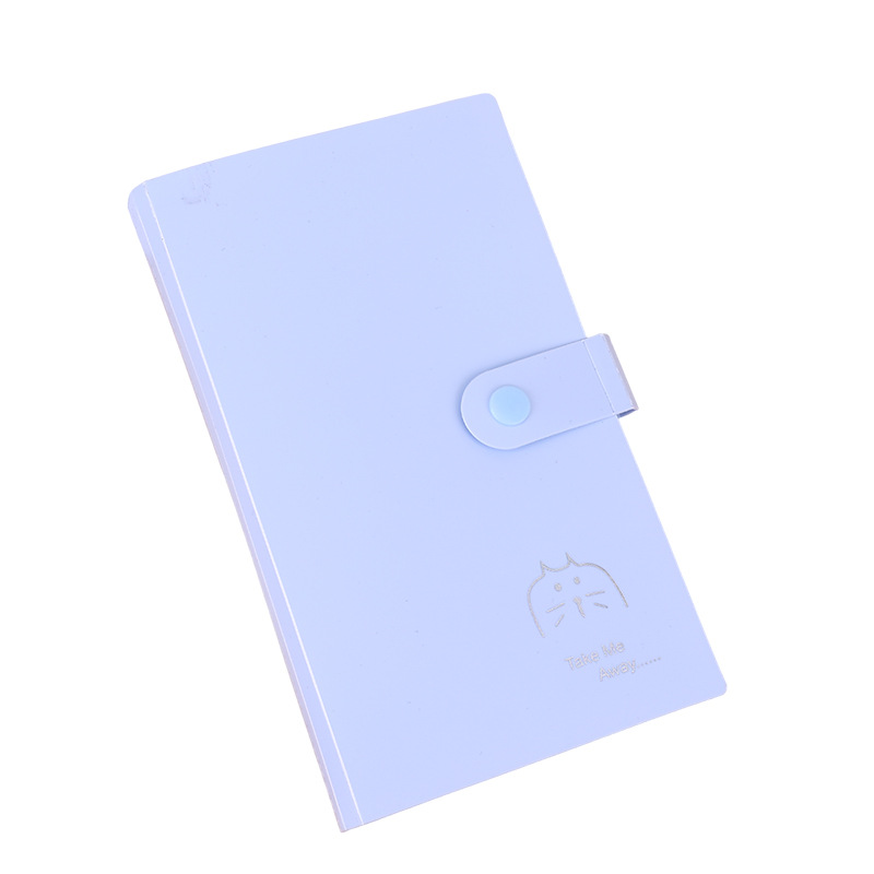 Card Book Star-chasing Collection Card Book pp Material Transparent Small Animal Small Card Game Card Book Snap-on Card Book Self-made