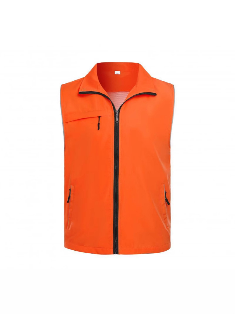 Corporate Campus Enrollment Advertising Vest Customized Volunteers Volunteer Education and Training Institutions Group Building Work Clothes