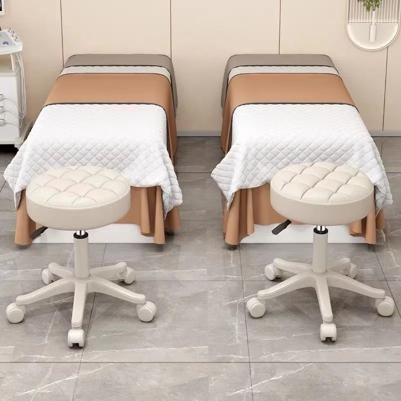 Special Swivel Chair for Beauty Salon Swivel Hairdressing Stool Hair Salon Lifting Large Worker Pulley Nail Art Barber Shop Household Chair